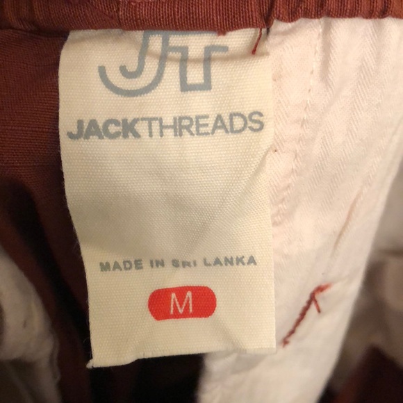 JackThreads Ripstop Joggers - Men’s - Red - Medium - Picture 3 of 3